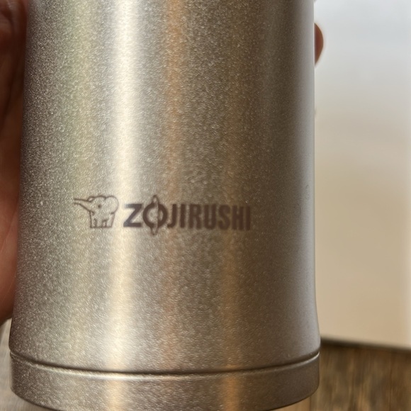 Zojirushi Champagne Gold 12 oz. stainless Steel Thermos Flask NEW - Picture 4 of 8